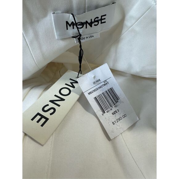 Monse Lacing Front Sleeveless Dress Size US2 $1290 - Picture 10 of 11